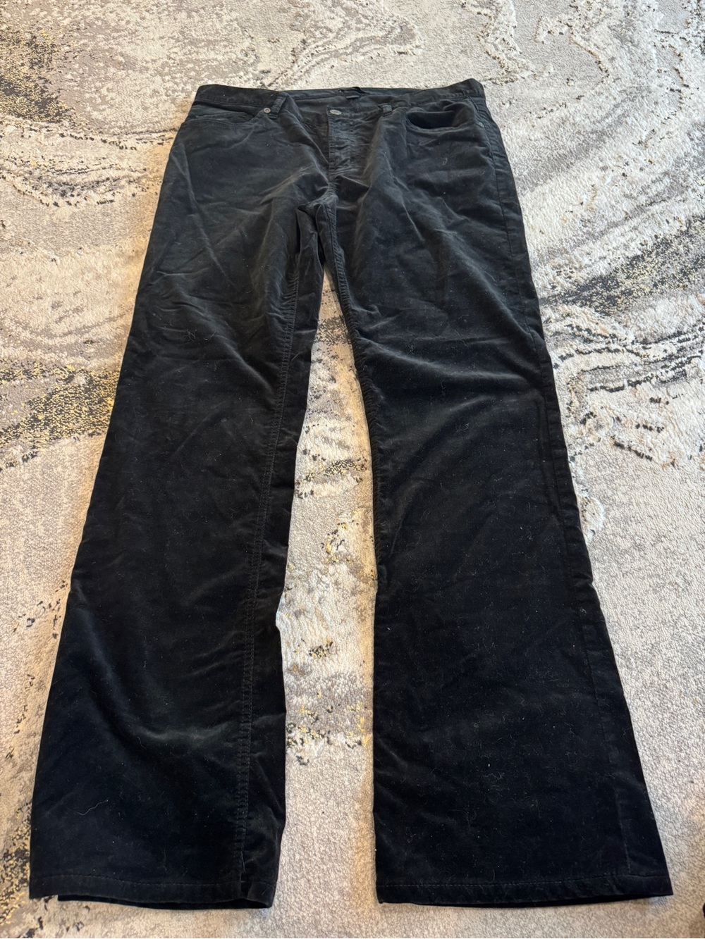 Express Black velvet Pants